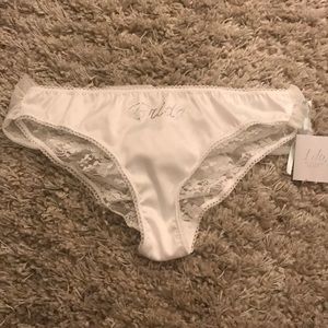 NWT Bride panties (with bow)